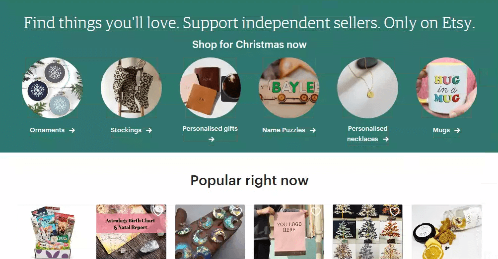 Etsy - Shop for handmade, vintage, custom, and unique gifts for everyone