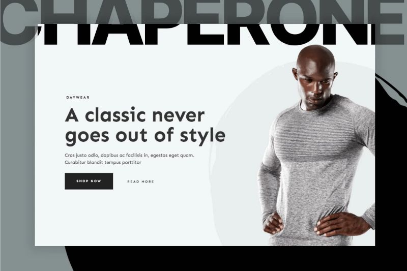 Chaperone - Mens Fashion Woocomerce Elementor Template Kit