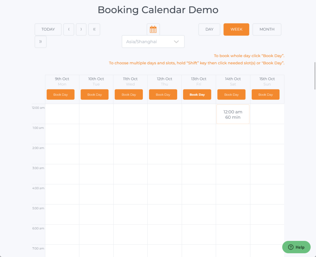 cm appointments booking overview demo